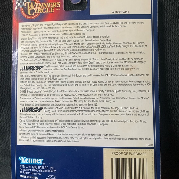 Dale Earnhardt die cast collectible wrangler Chevrolet Monte Carlo - Picture 2 of 2